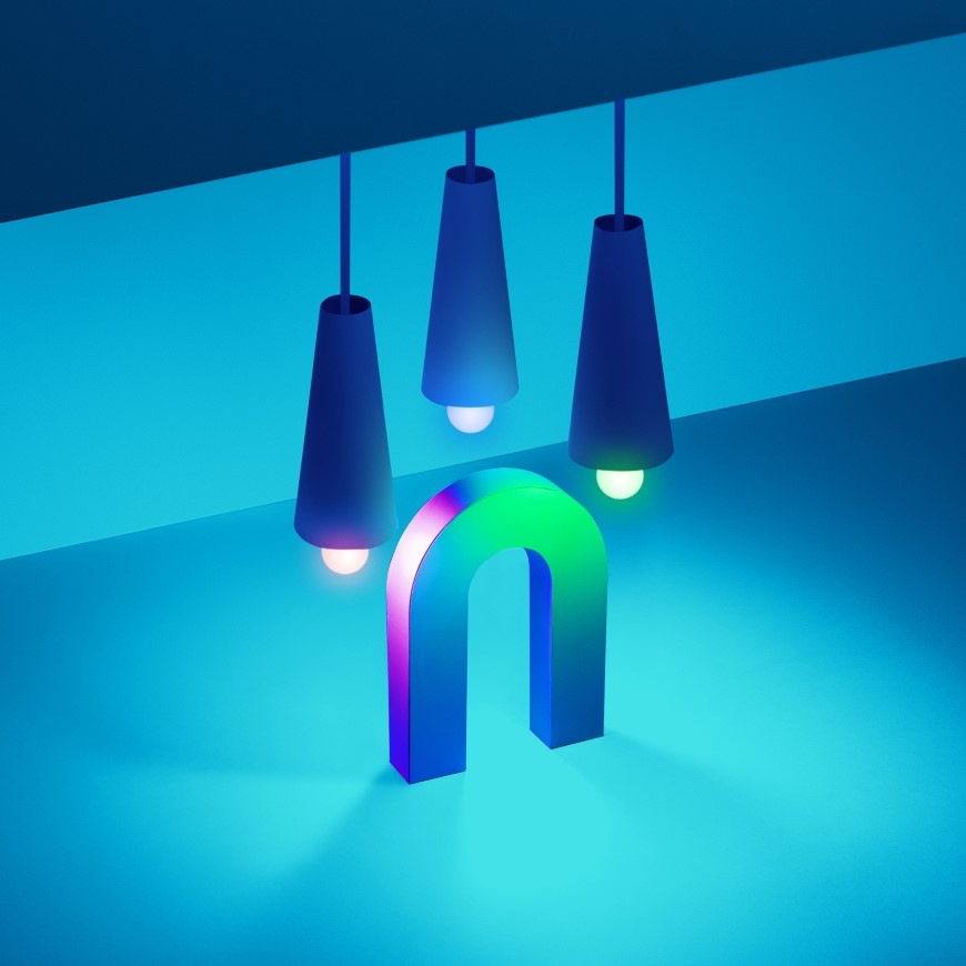 Chytrá žárovka Niceboy ION SmartBulb RGB E27, 9W