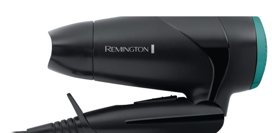 Remington D1500 E51 Compact Dryer 2000 On The Go, černá