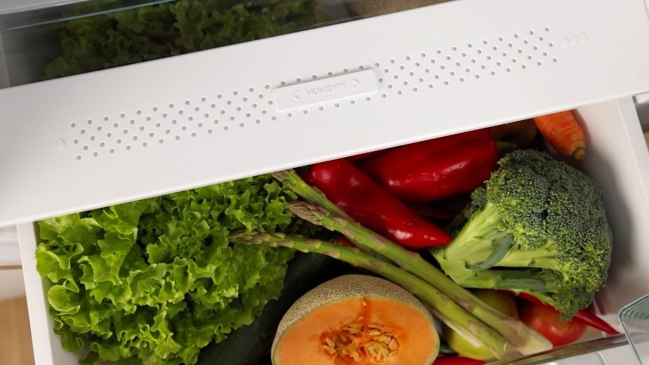 Gorenje chladnička NRK61C61X4WFE, nerez, zásuvka CrispZone