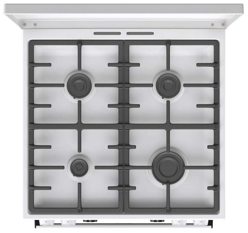 Sporák Gorenje GKS6C71WF, bílá, BigSurface