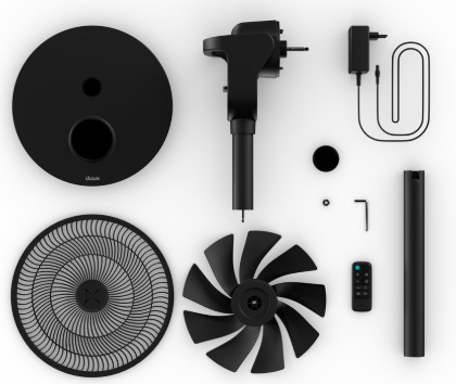 Ventilátor stojanový Duux DXCF70 Whisper Flex 2 Smart, black