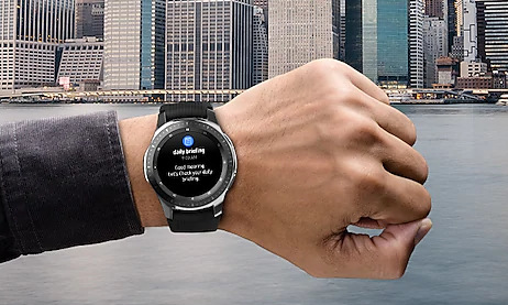 Samsung Galaxy Watch 46mm LTE (SM-R805FZSATMZ), stříbrná