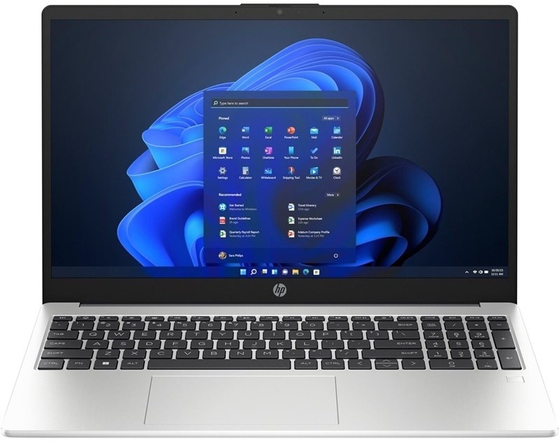HP 250 G10 R5-7530U, stříbrná