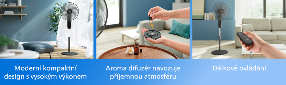 Philips 1000 Series  Stojanový ventilátor  CX1520/01
