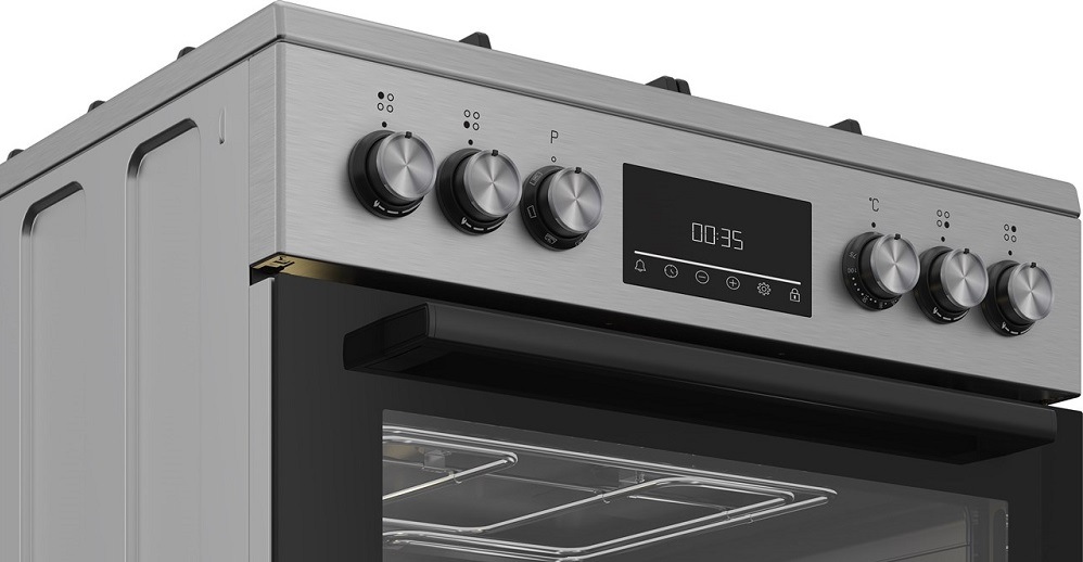 Sporák K60 Beko FBM62330GXTN, nerez