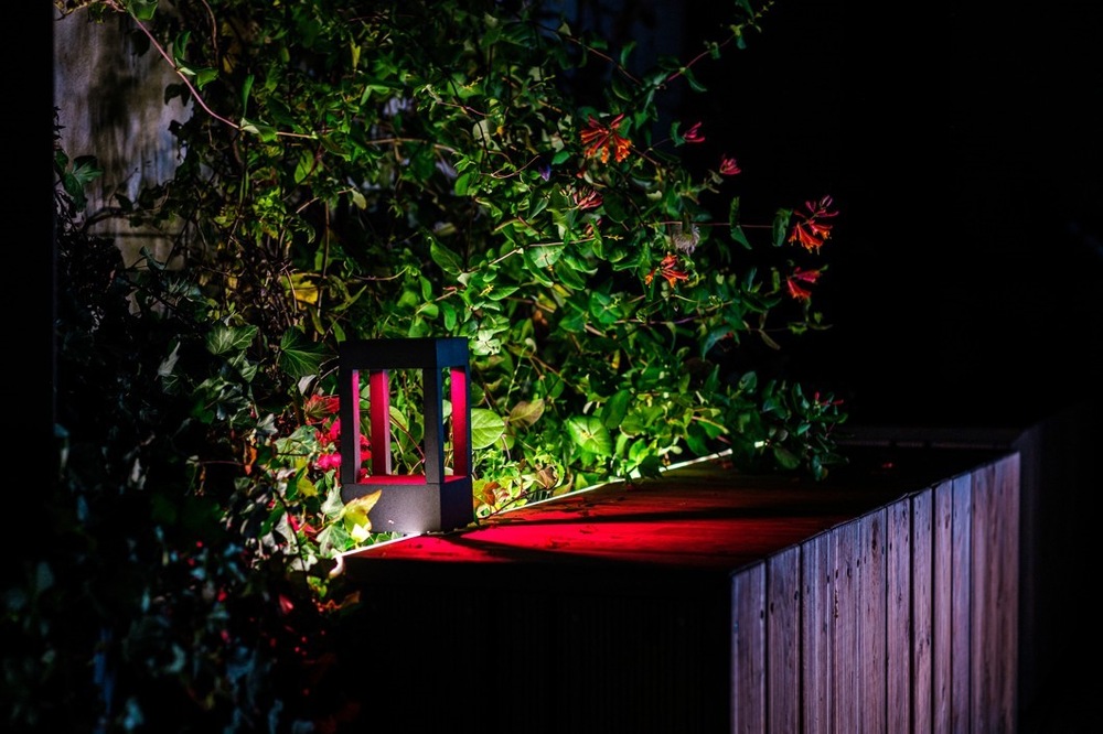 Venkovní svítidlo IMMAX NEO LITE CUBE SMART LED zahradní lampa 10W, RGB+CCT, Wi-Fi, BT, IP67, TUYA