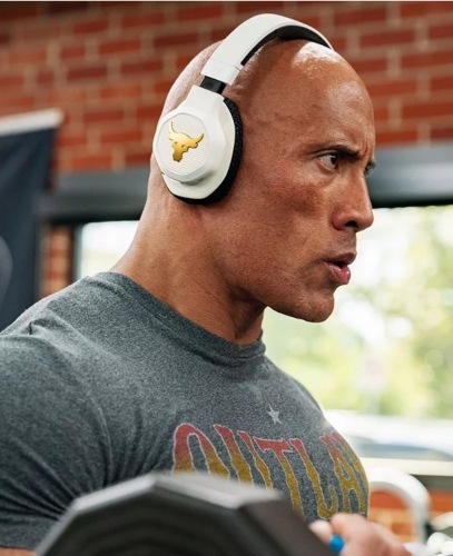 JBL Under Armour Project Rock, bílá
