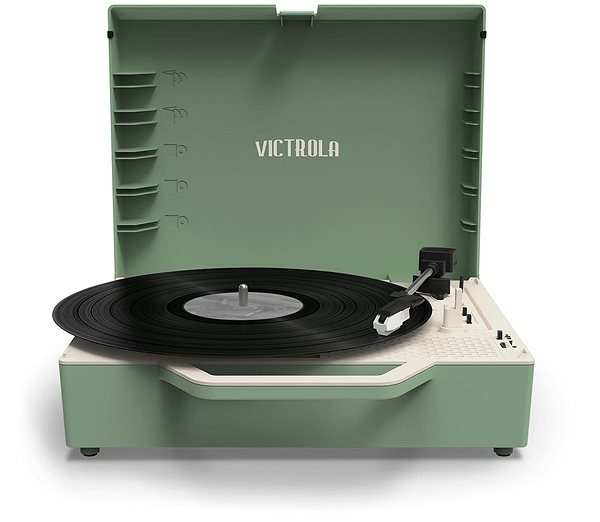Gramofon Victrola VSC-725SB Re-Spin, zelený