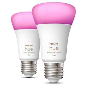 Žárovka LED Philips Hue Bluetooth, 9W, E27, White and Color Ambiance, 2ks (8719514291317)
