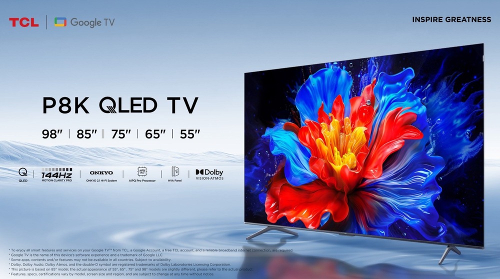 Televize TCL 55P8K