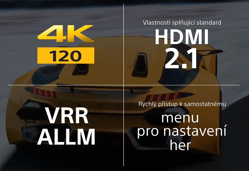 Televizory Sony jsou ideální volbou pro nadšené hráče