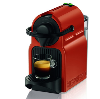 Krups Nespresso Inissia XN100510, červená