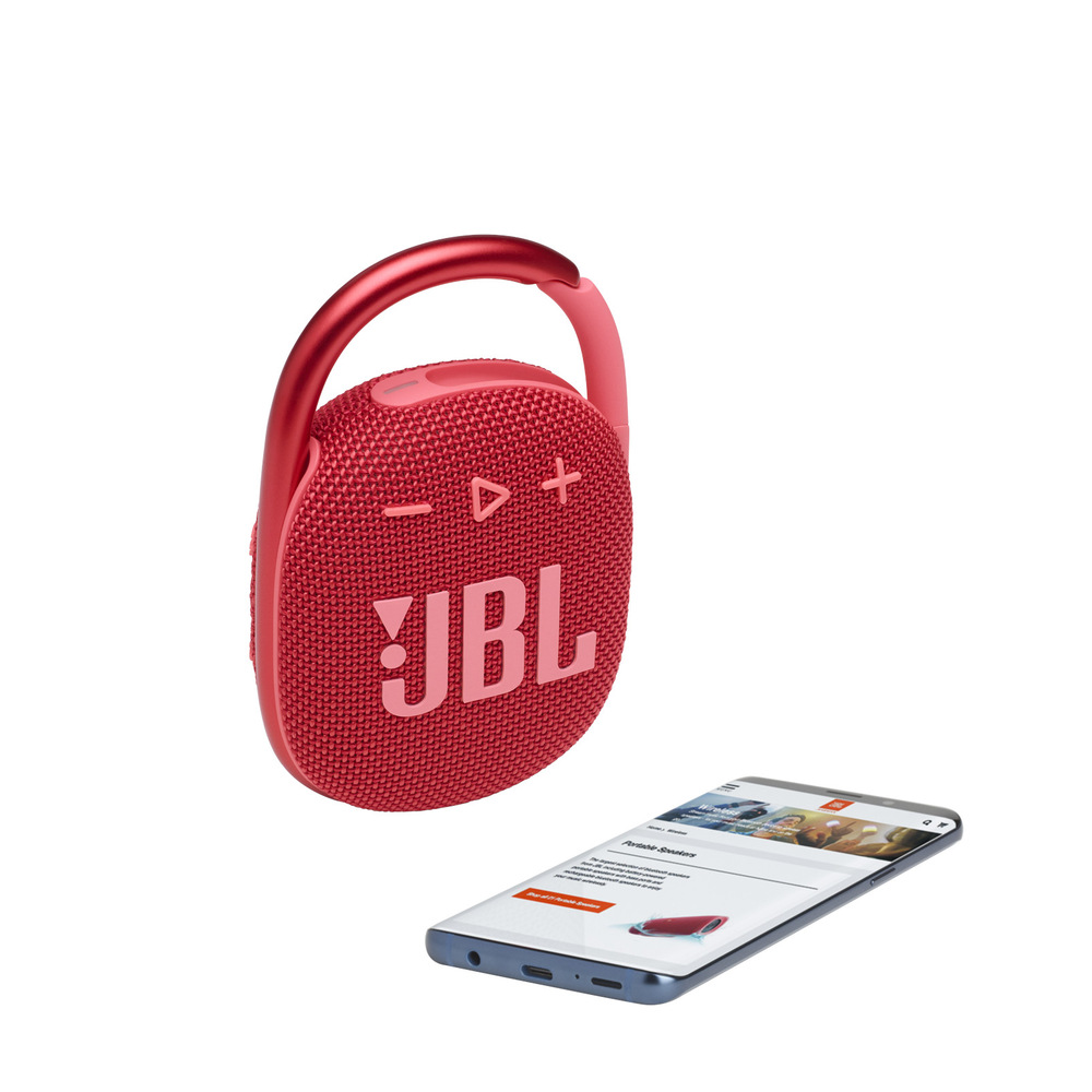 JBL Clip 4, červená