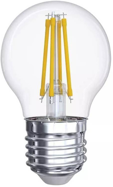 LED EMOS Filament Mini Globe, 6W, E27, neutrální bílá