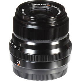 Objektiv Fujifilm XF23 mm f/2.0 R WR černá barva
