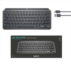 Klávesnice Logitech MX Keys Mini, US - grafitová 
