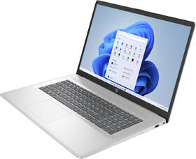 Notebook HP 17-cn3004nc + Game Pass předplatné na 3 měsíce stříbrná barva
