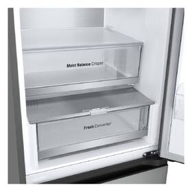 Chladnička s mrazničkou LG GBV5240CPY stříbrná barva
