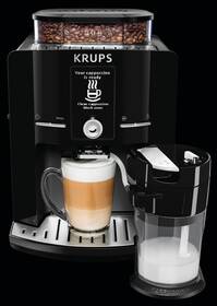 Espresso Krups EA829P10 šedá barva
