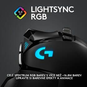 Myš Logitech G502 Lightspeed Wireless černá barva
