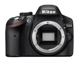 Digitální fotoaparát Nikon D3200 + 18-55 AF-S DX VR černá barva
