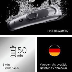 Zastřihovač vlasů Braun HC7590 černá barva
