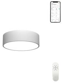 Stropní svítidlo IMMAX NEO RONDATE SMART 40cm 25W Zigbee 3.0 šedá barva
