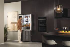 Americká lednice Haier HFR7720DWMP nerez
