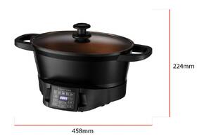 Multifunkční hrnec RUSSELL HOBBS 28270-56 Good To Go černá barva
