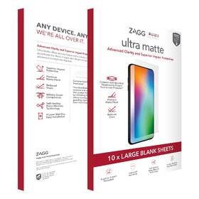 Nalepení ochranné fólie ZAGG Ultra Matte na tablet do 14" 
