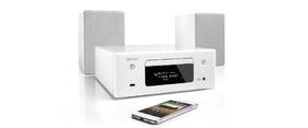 Mikrosystém Denon RCD-N10 CEOL + repro SCN-10-W bílá barva
