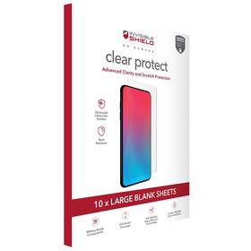 Nalepení ochranné fólie ZAGG Clear Protect na tablet do 14" 
