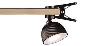 Stolní LED lampička Reality Maxima černá barva
