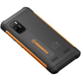 Mobilní telefon myPhone Hammer Iron 4 oranžová barva

