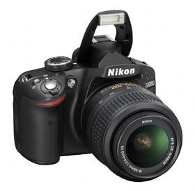 Digitální fotoaparát Nikon D3200 + 18-55 AF-S DX VR černá barva

