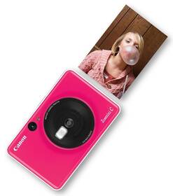 Instantní fotoaparát Canon Zoemini C růžová barva
