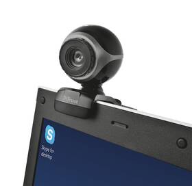 Webkamera Trust Exis černá barva
