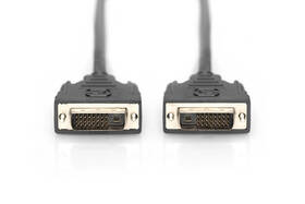 Kabel Digitus DVI, 1m černá barva
