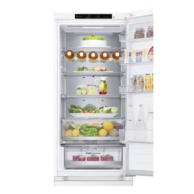 Chladnička s mrazničkou LG GBV7280CSW bílá barva
