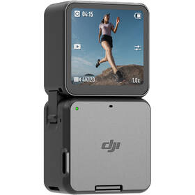Outdoorová kamera DJI Action 2 Dual-Screen Combo 128GB šedá barva
