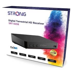 Set-top box Strong SRT 8208 černá barva
