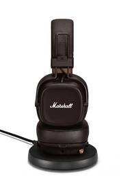 Sluchátka Marshall Major IV Bluetooth hnědá barva
