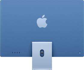 Počítač All In One Apple 24" CTO Sklo s nanotexturou M4 10× CPU 10× GPU, 24 GB, 512 GB - modrý CZ 
