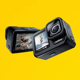 Outdoorová kamera Niceboy VEGA X 8K černá barva
