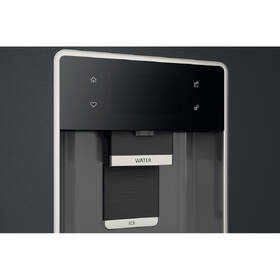 Americká lednice Whirlpool WQ9I FO2BX EF černá barva
