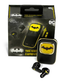Sluchátka OTL Technologies Batman Darknight Slide TWS černá barva
