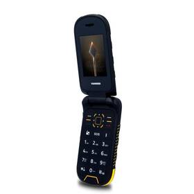 Mobilní telefon myPhone Hammer Bow Plus Dual SIM černá barva
