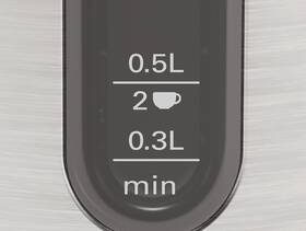 Rychlovarná konvice Bosch TWK4P440 černá barva
