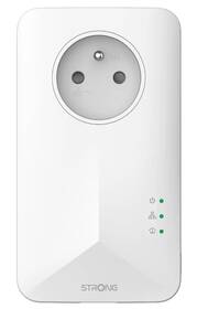 Síťový rozvod LAN po 230V Strong CPL 1000 Duo FR V2 bílá barva
