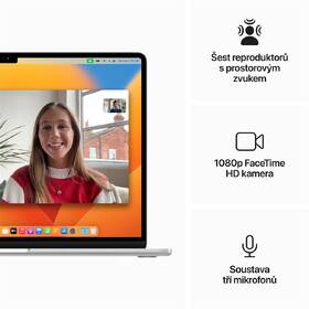 Notebook Apple MacBook Air 15" M2 10-GPU 8GB 256GB - Silver CZ 
